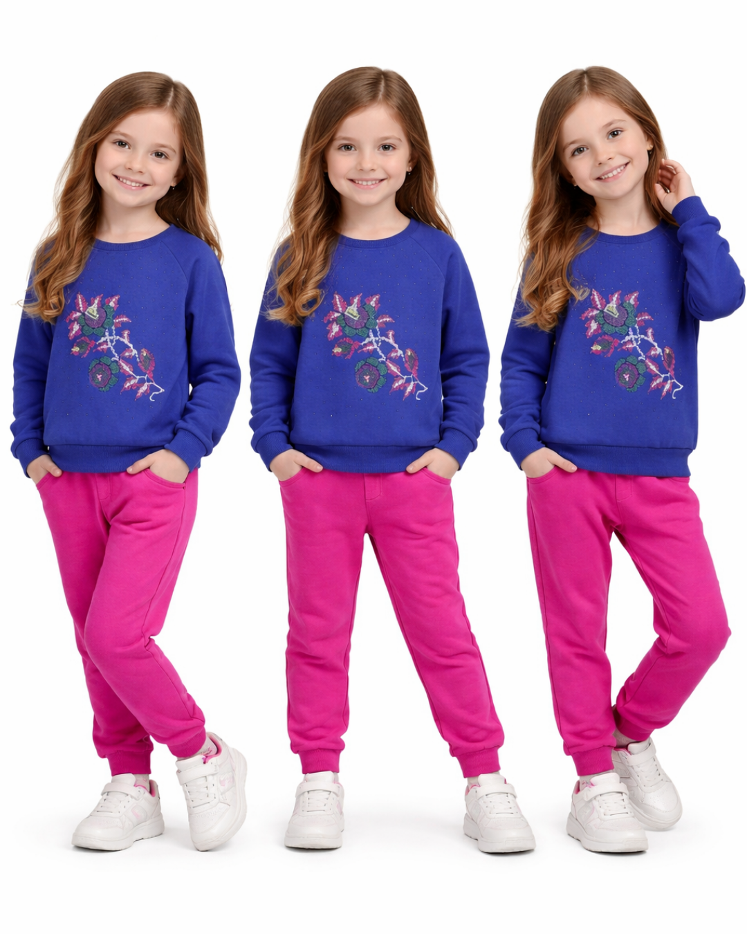 Popshops Kız Çocuk Spor Eşofman Takım