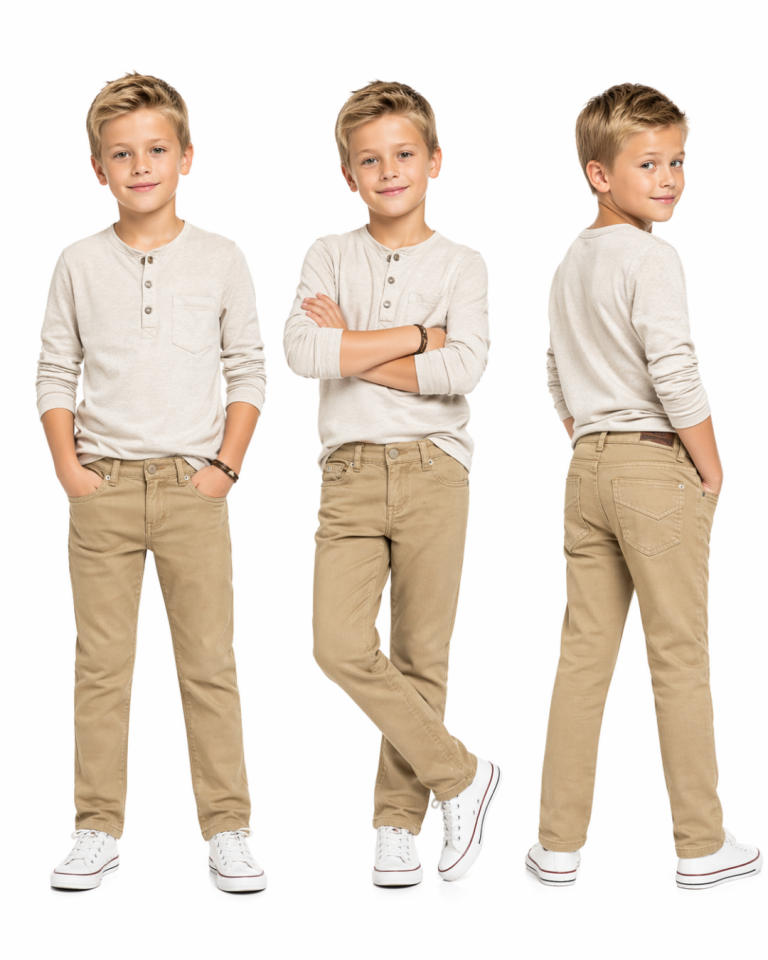 MC Unisex Çocuk Gabardin Pantolon