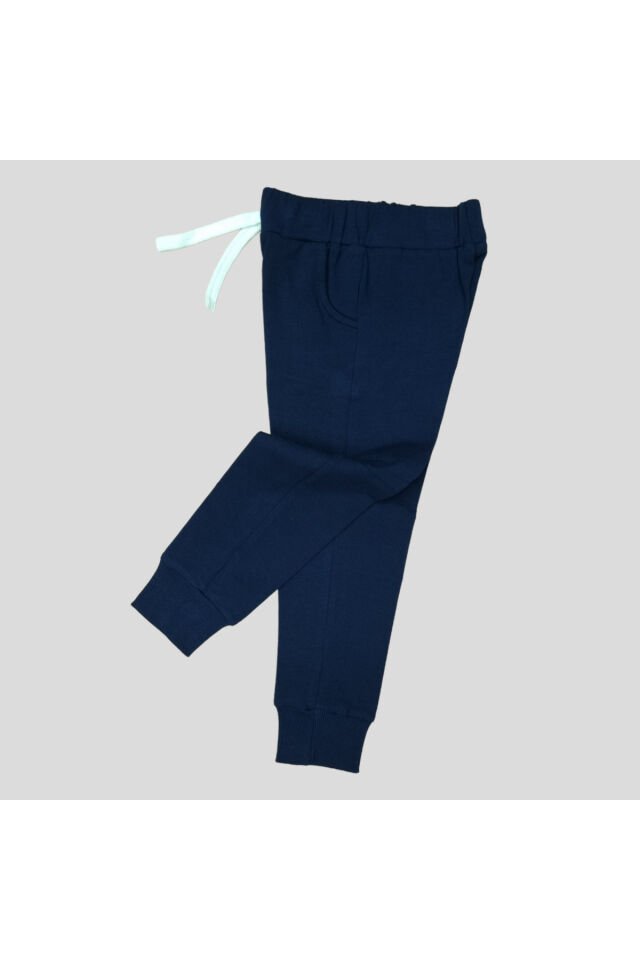 Pelops Kız Çocuk Spor Eşofman Takım Lacivert - 4-5 Yaş