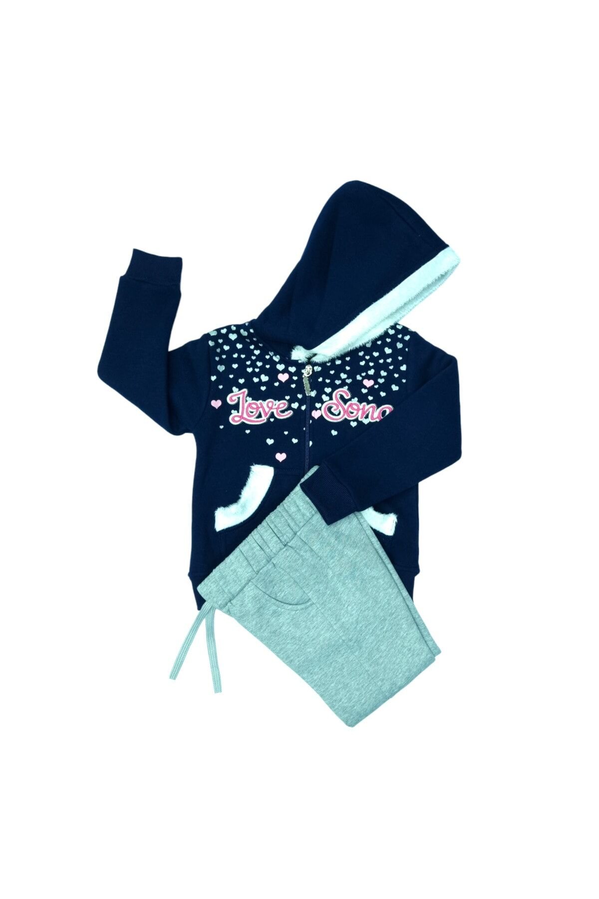 Pelops Kız Çocuk Spor Eşofman Takım