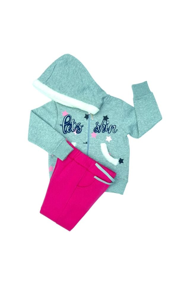 Pelops Kız Çocuk Spor Eşofman Takım