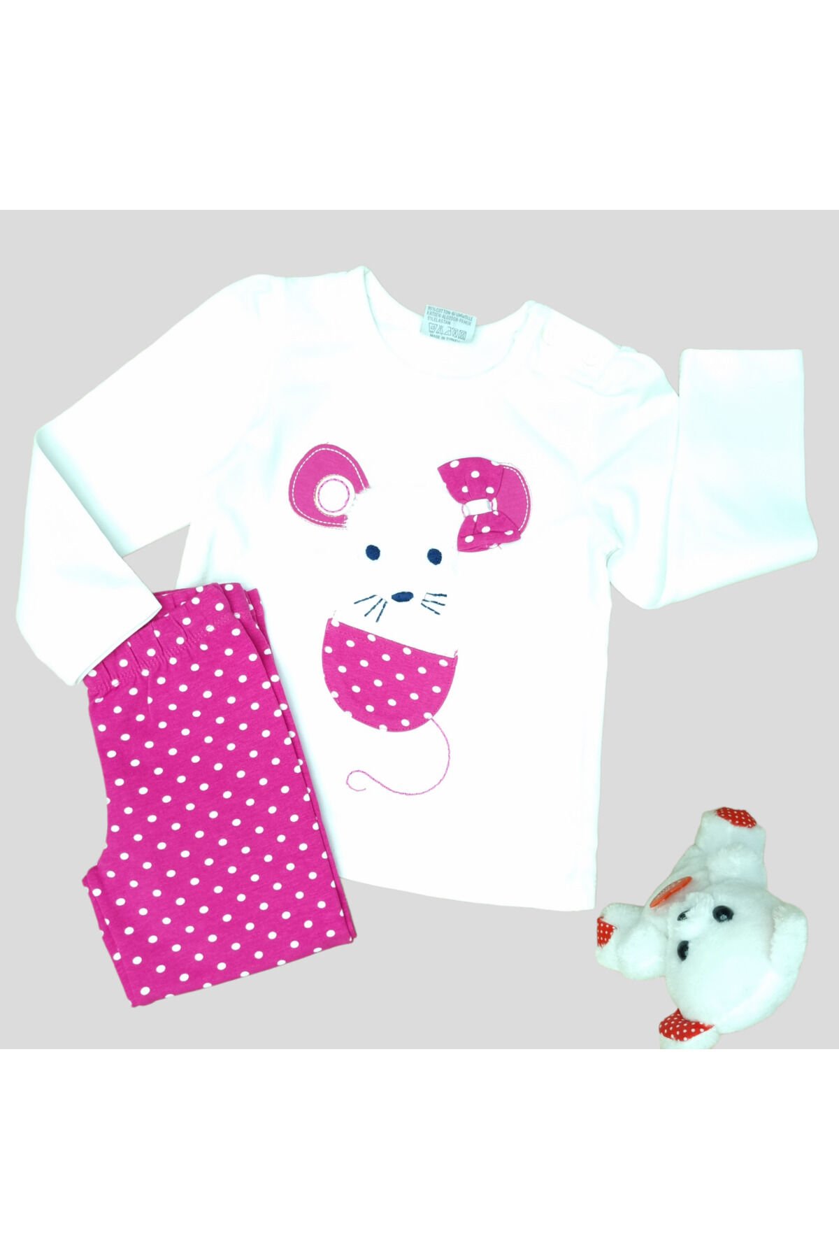 Breeze Kız Bebek Spor Eşofman Takım Pembe - 3 Yaş