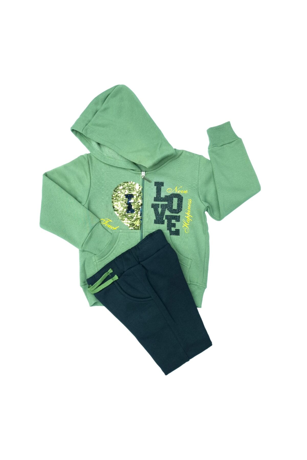 Pelops Kız Çocuk Spor Eşofman Takım