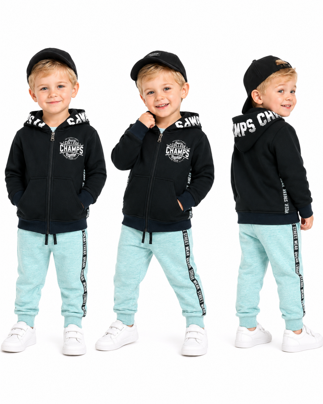 Pelops Erkek Bebek Spor Eşofman Takım