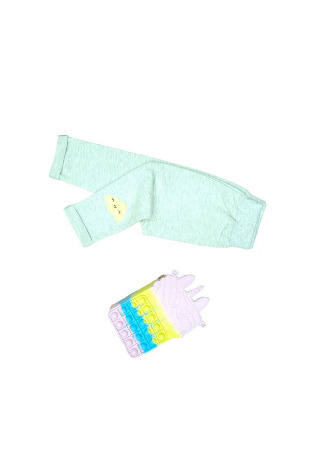 Pelops Kız Bebek Spor Eşofman Takım Sarı - 12-18 Ay