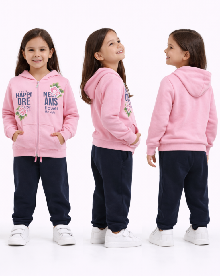 Pelops Kız Çocuk Spor Eşofman Takım