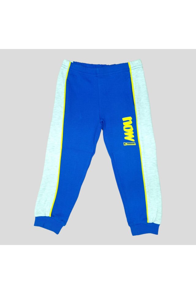 Pelops Erkek Bebek Spor Eşofman Takım Mavi - 4 Yaş
