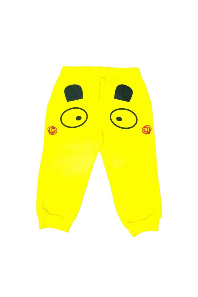 Pelops Erkek Bebek Spor Eşofman Takım Sarı - 12 Ay