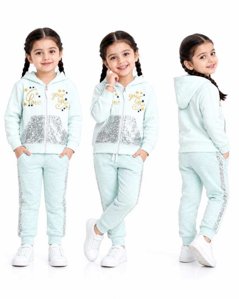 Pelops Kız Bebek Spor Eşofman Takım