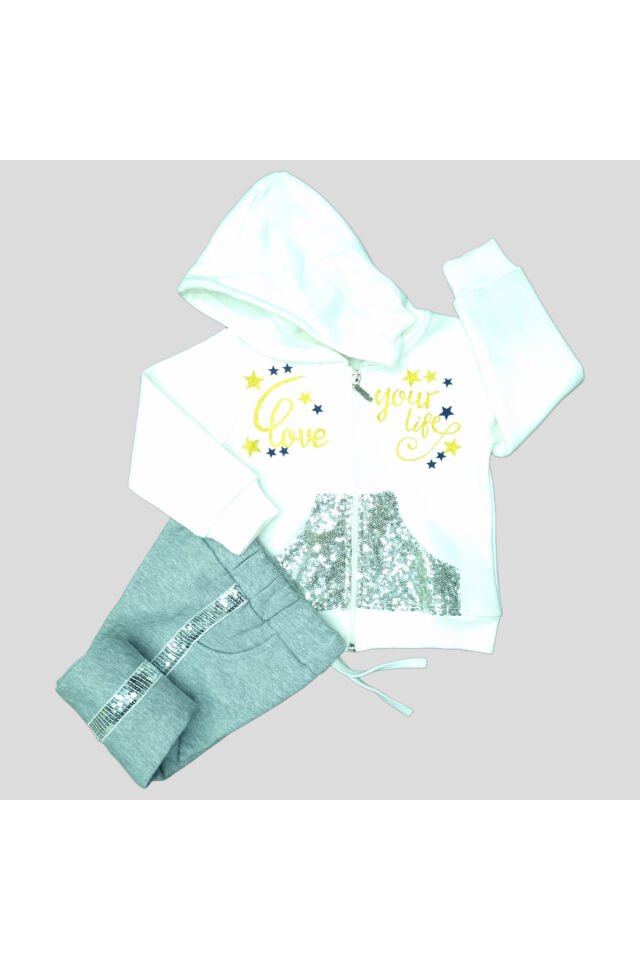 Pelops Kız Bebek Spor Eşofman Takım