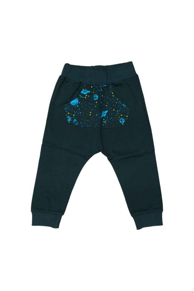 Pelops Erkek Bebek Spor Eşofman Takım Lacivert - 12-18 Ay