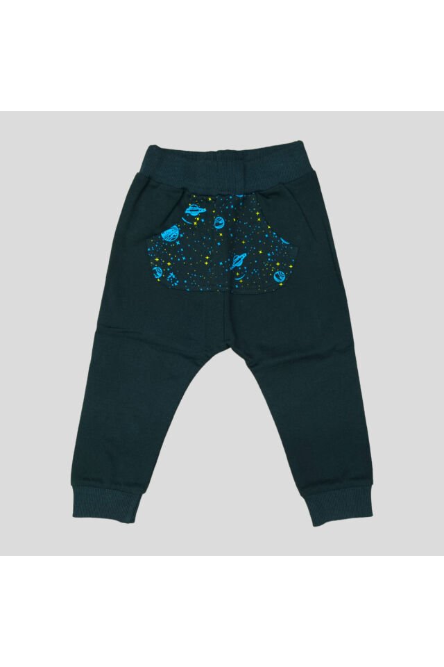 Pelops Erkek Bebek Spor Eşofman Takım Lacivert - 12-18 Ay