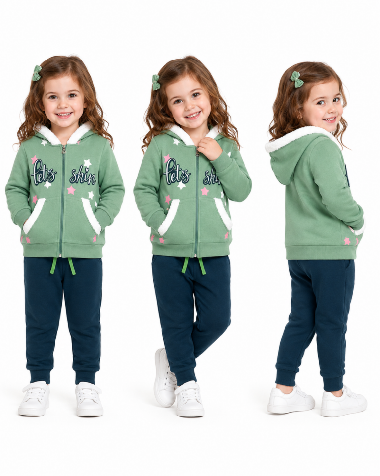 Pelops Kız Bebek Spor Eşofman Takım