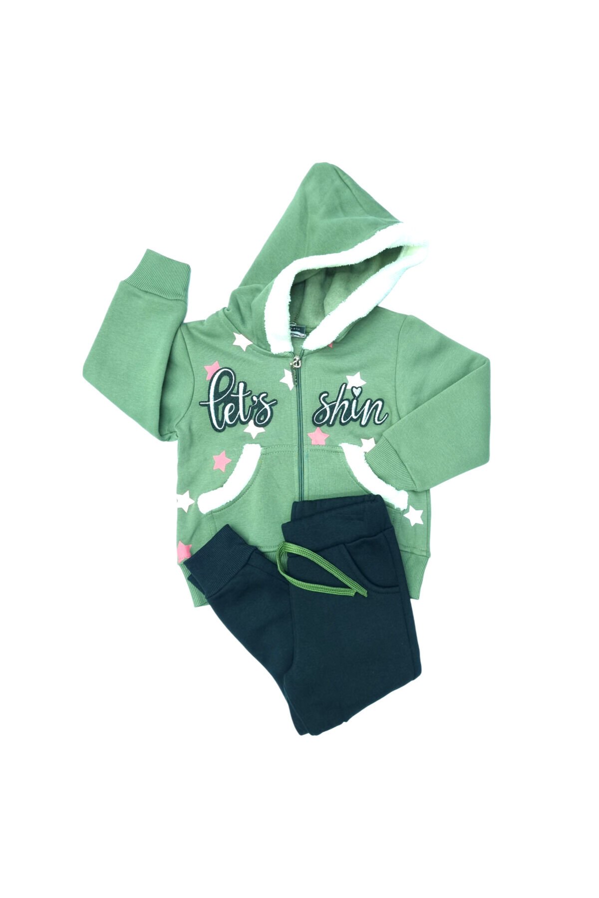 Pelops Kız Bebek Spor Eşofman Takım