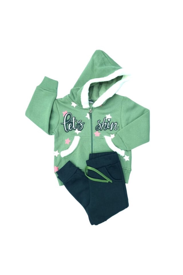 Pelops Kız Bebek Spor Eşofman Takım