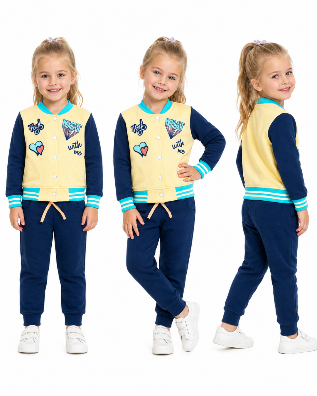 Pelops Kız Bebek Spor Eşofman Takım