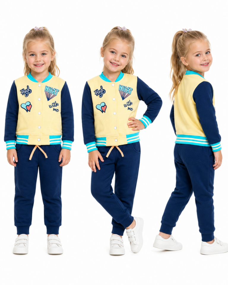 Pelops Kız Bebek Spor Eşofman Takım