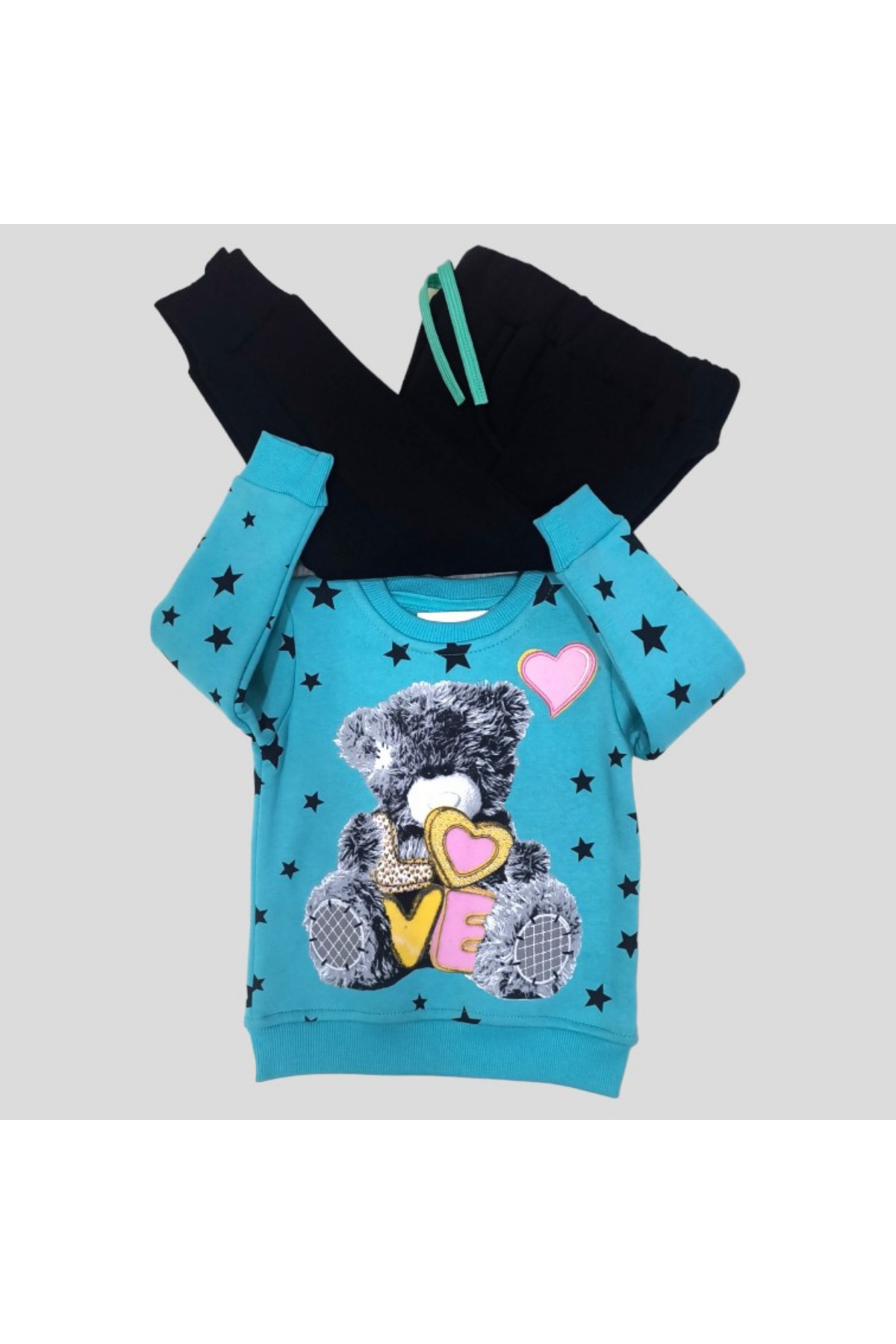 Pelops Kız Bebek Spor Eşofman Takım