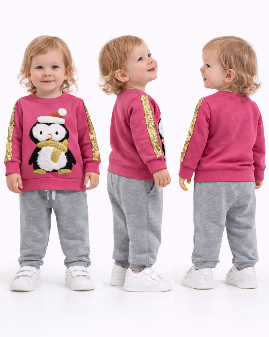 Pelops Kız Bebek Spor Eşofman Takım