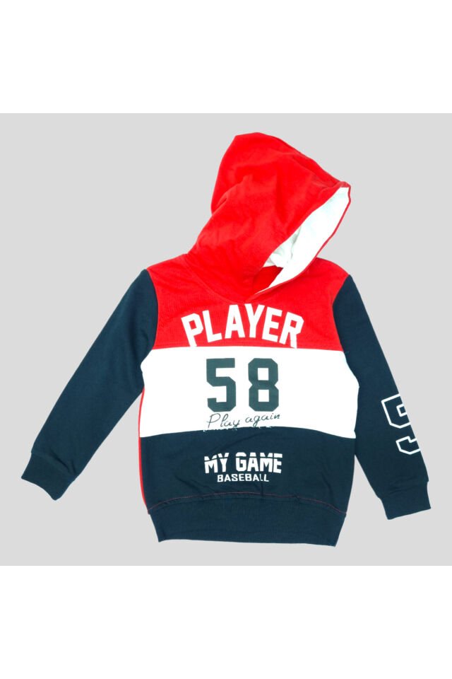 Pelops Erkek Bebek Spor Eşofman Takım Kırmızı - 3 Yaş