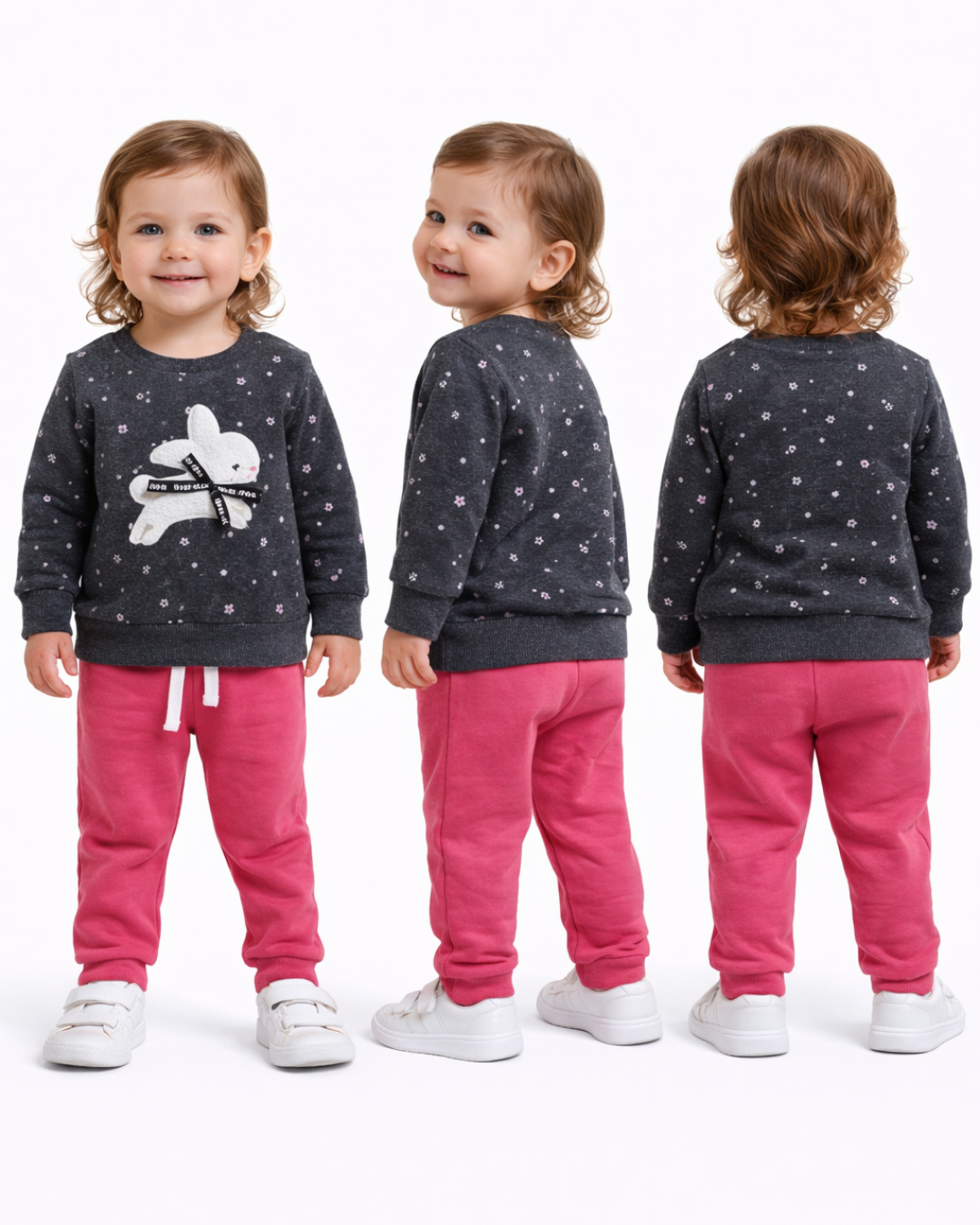 Pelops Kız Bebek Spor Eşofman Takım