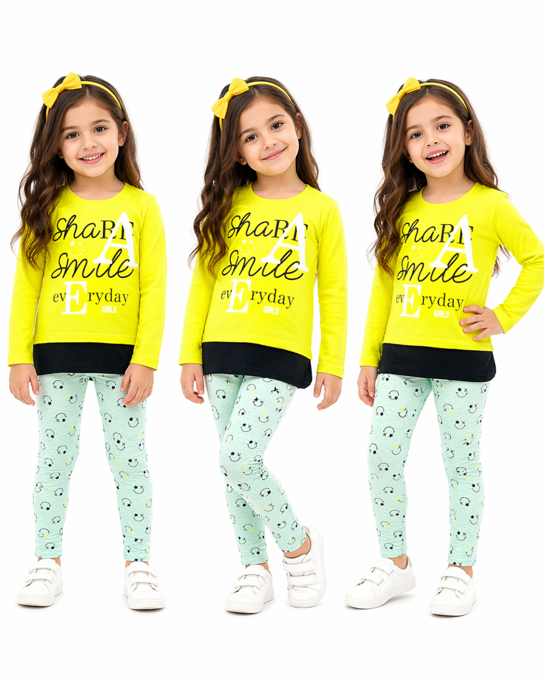 Pelops Kız Bebek Spor Taytlı Takım