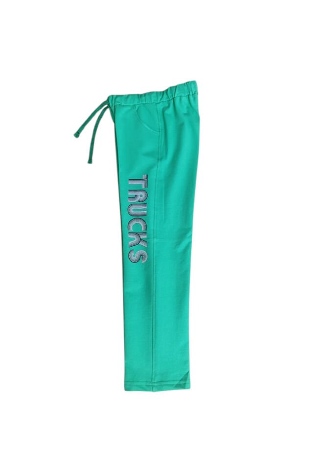 Pelops Erkek Çocuk Eşofman Altı Yeşil - 9-10 Yaş