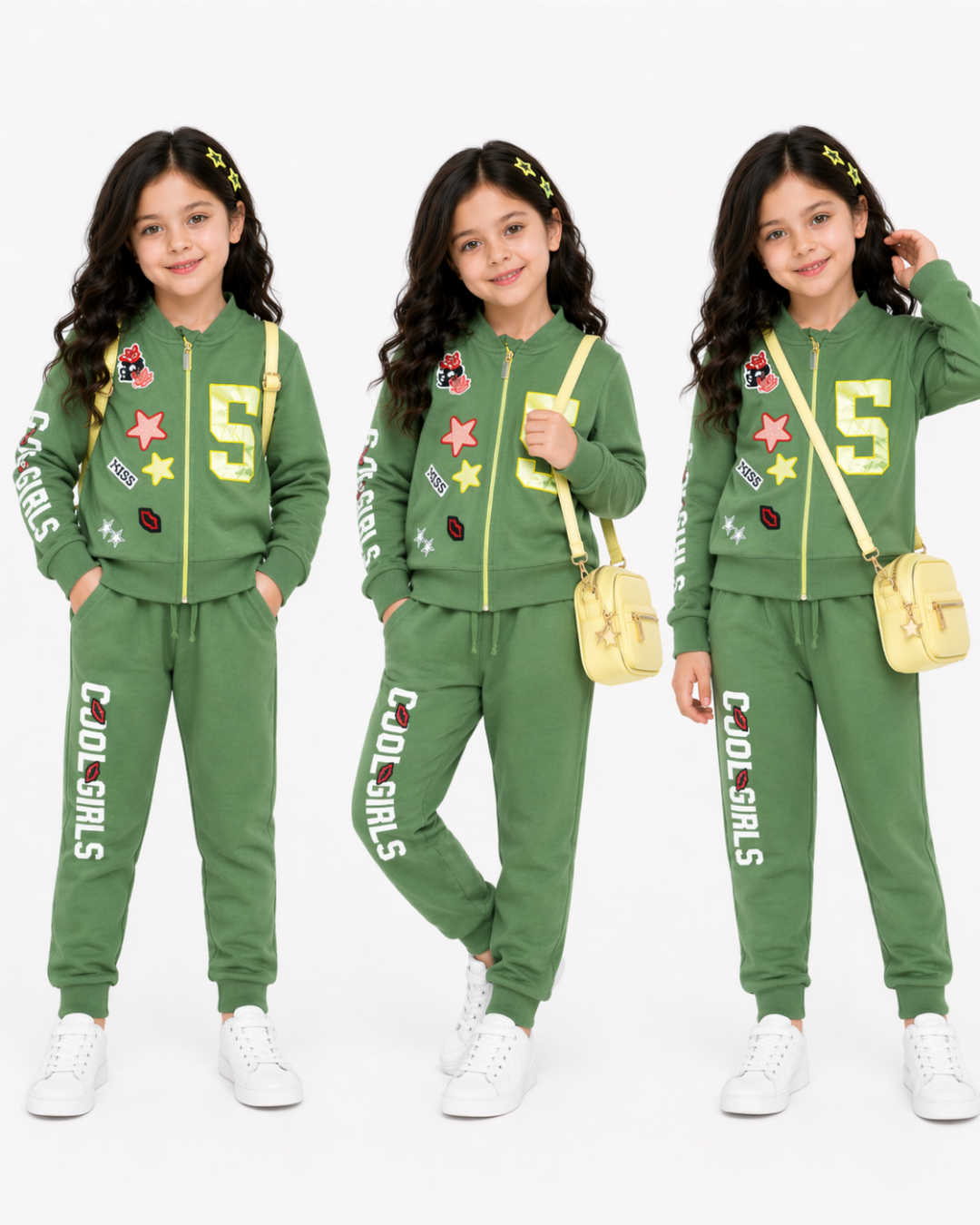 Pelops Kız Çocuk Spor Eşofman Takım