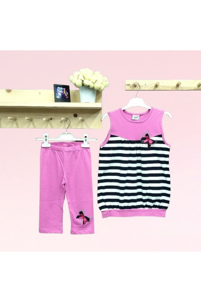 Breeze Kız Çocuk Yazlık Taytlı Takım