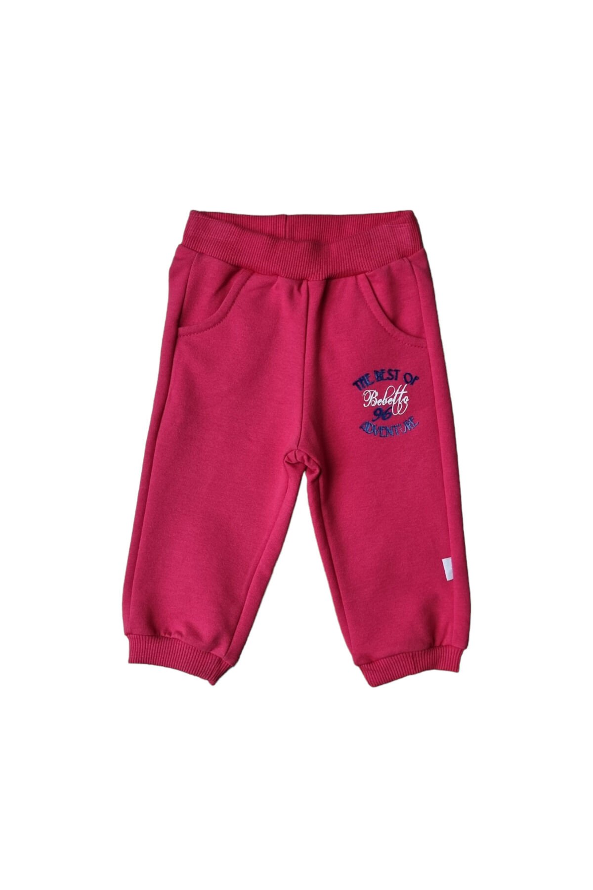 Bebetto Unisex Bebek Eşofman Altı Kırmızı - 3-6 Ay