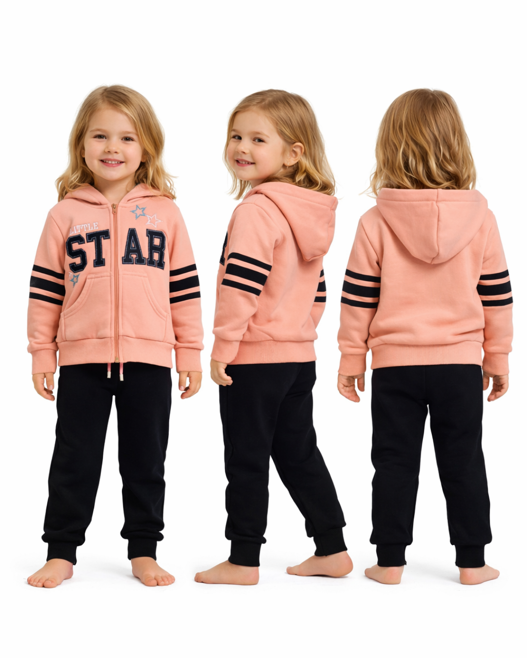 Pelops Kız Çocuk Spor Eşofman Takım