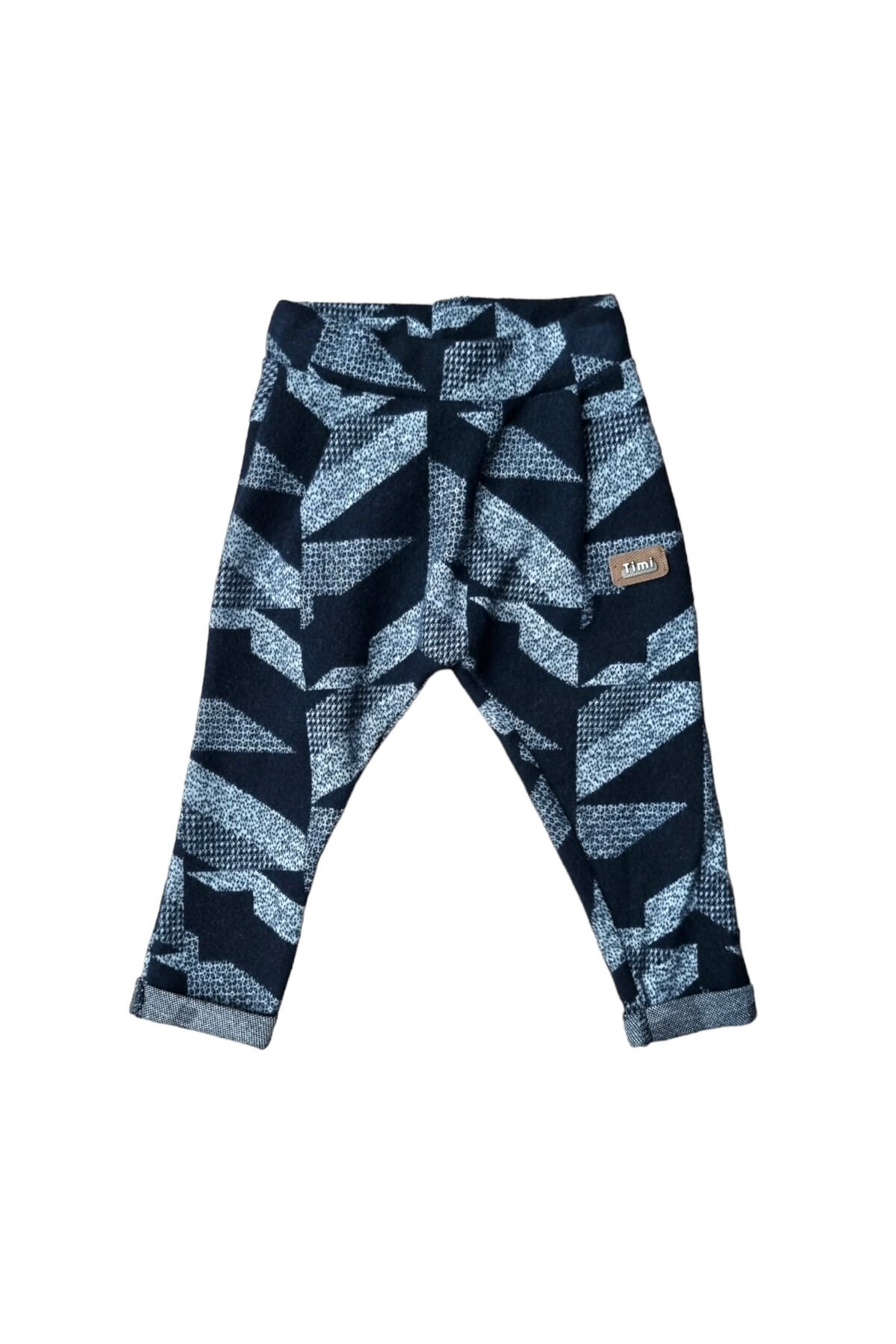 Timi Unisex Bebek Pantolon Gri - 1 Yaş