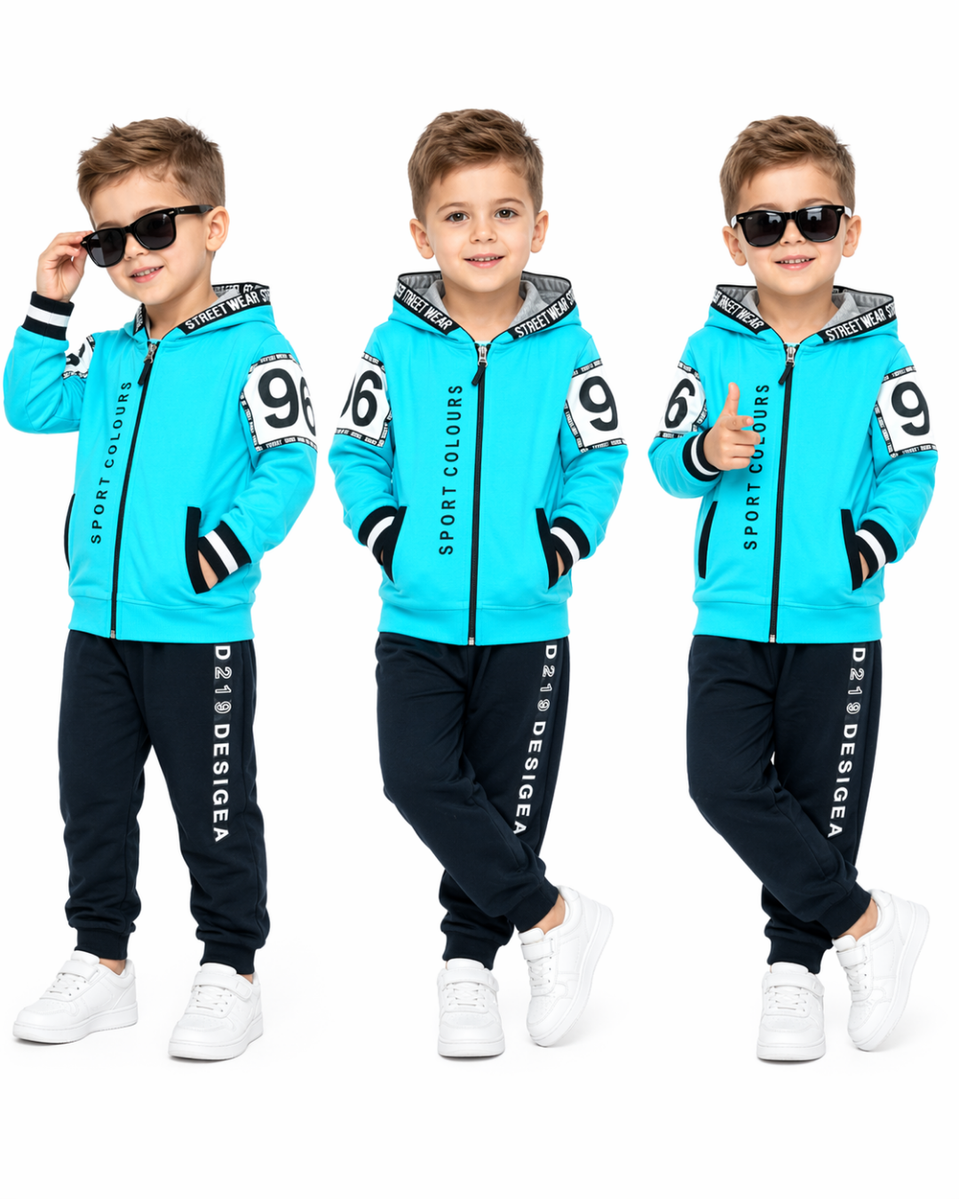Pelops Erkek Bebek Spor Eşofman Takım