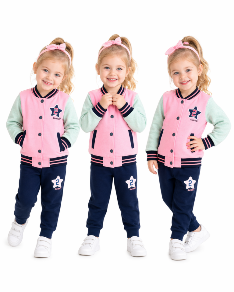 Pelops Kız Bebek Spor Eşofman Takım