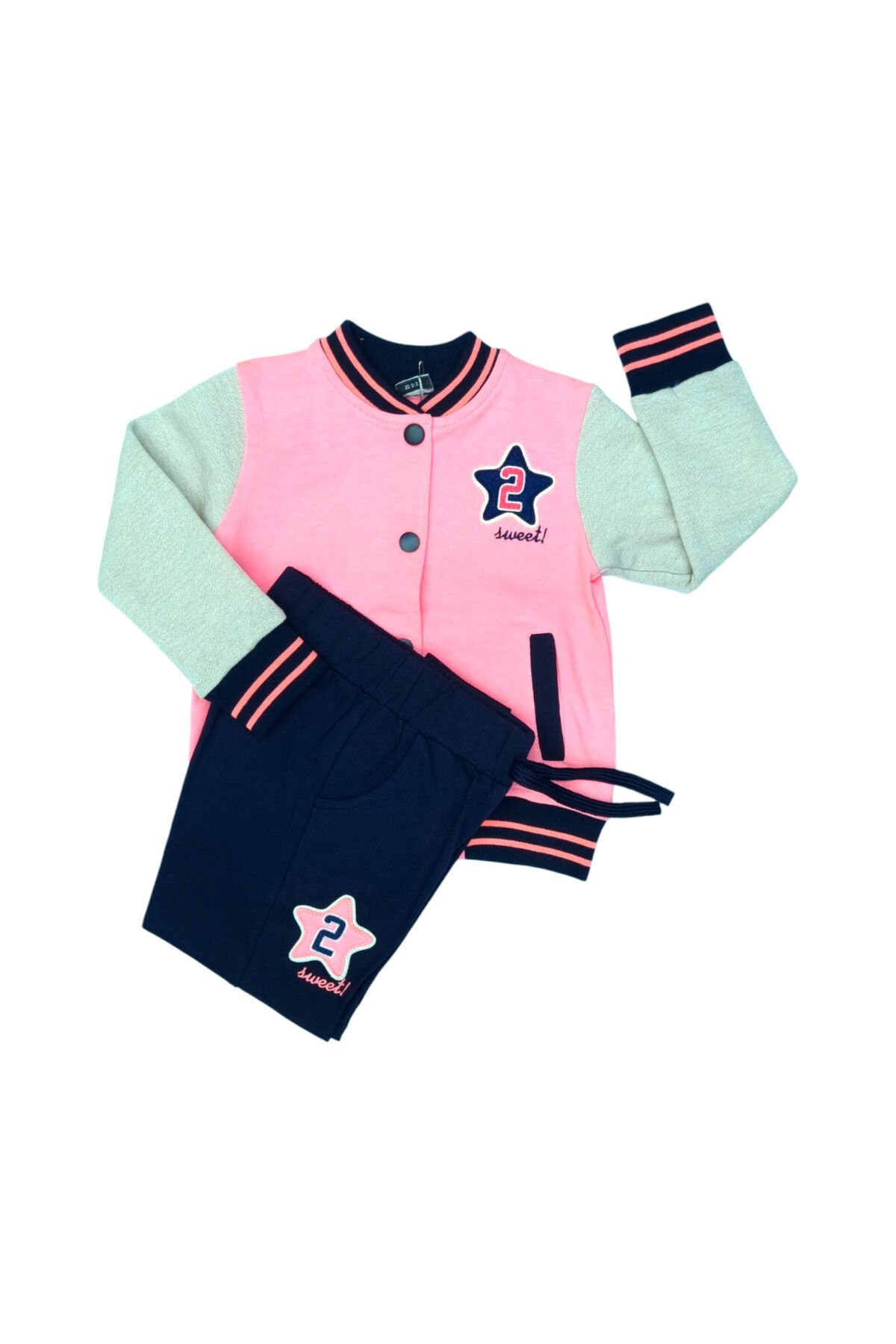 Pelops Kız Bebek Spor Eşofman Takım