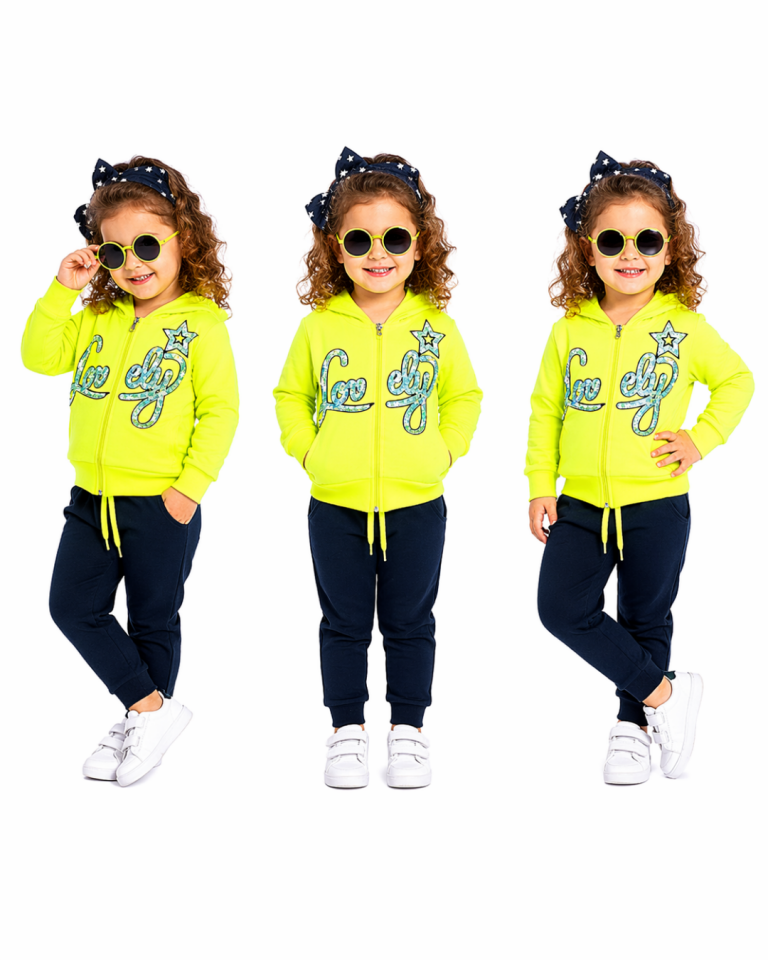 Kız Bebek Spor Eşofman Takım
