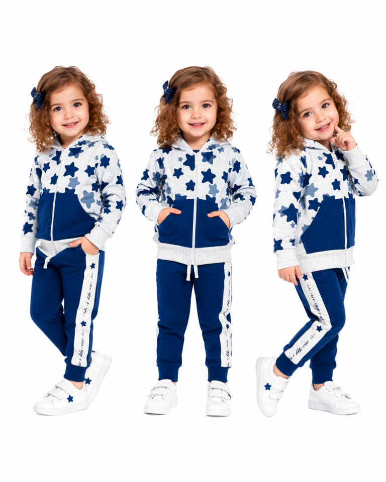 Pelops Kız Bebek Spor Eşofman Takım