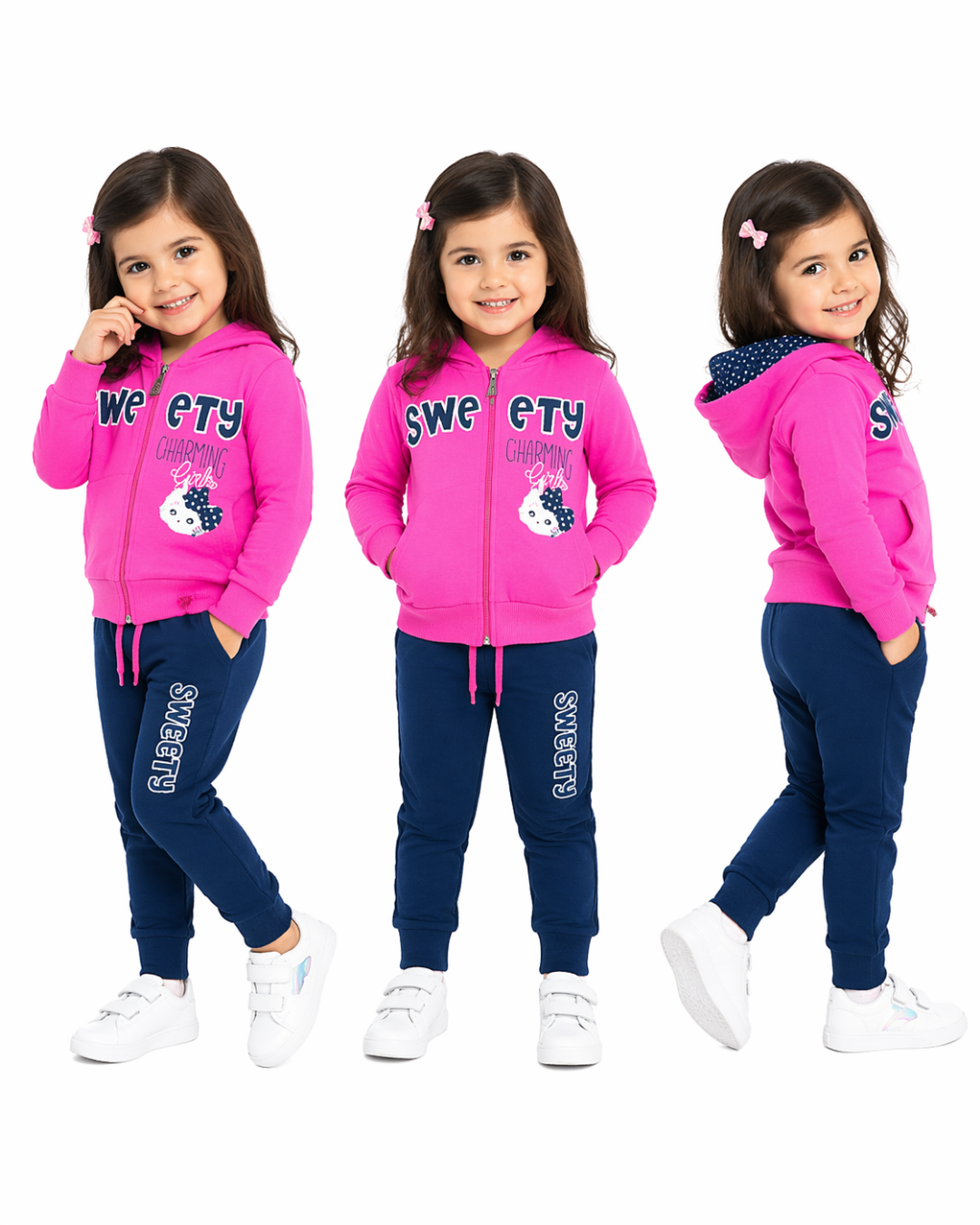 Pelops Kız Bebek Spor Eşofman Takım
