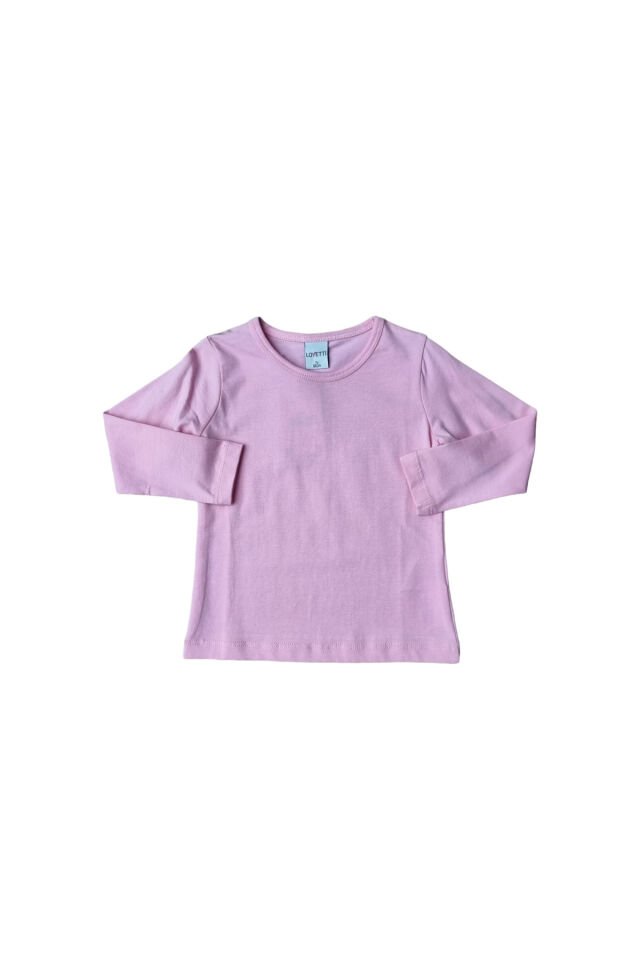 Lovetti Kız Bebek Kollu Badi Pembe - 1 Yaş