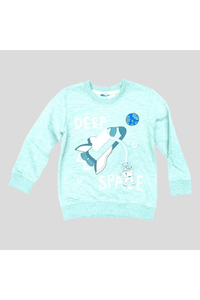 Pelops Erkek Bebek Spor Eşofman Takım Gri - 3-4 Yaş