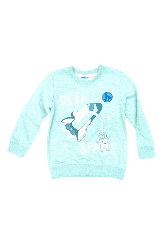 Pelops Erkek Bebek Spor Eşofman Takım Gri - 3-4 Yaş