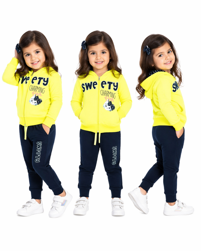 Pelops Kız Bebek Spor Eşofman Takım