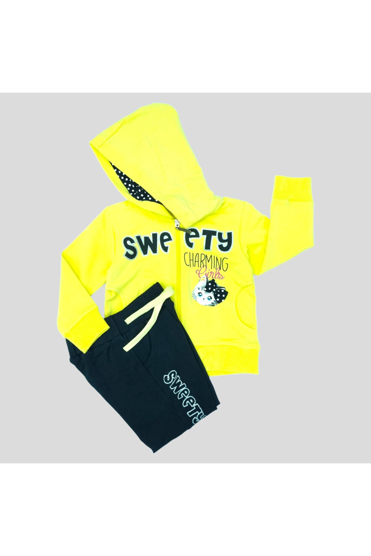 Pelops Kız Bebek Spor Eşofman Takım