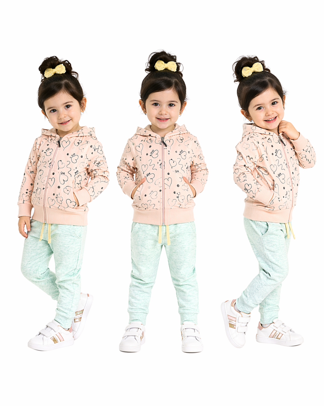 Pelops Kız Bebek Spor Eşofman Takım