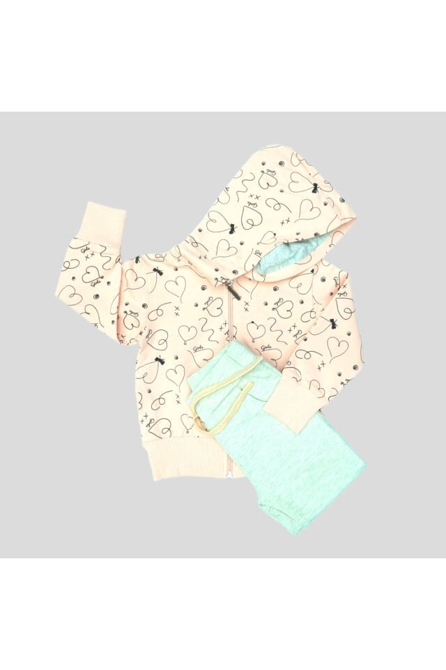 Pelops Kız Bebek Spor Eşofman Takım