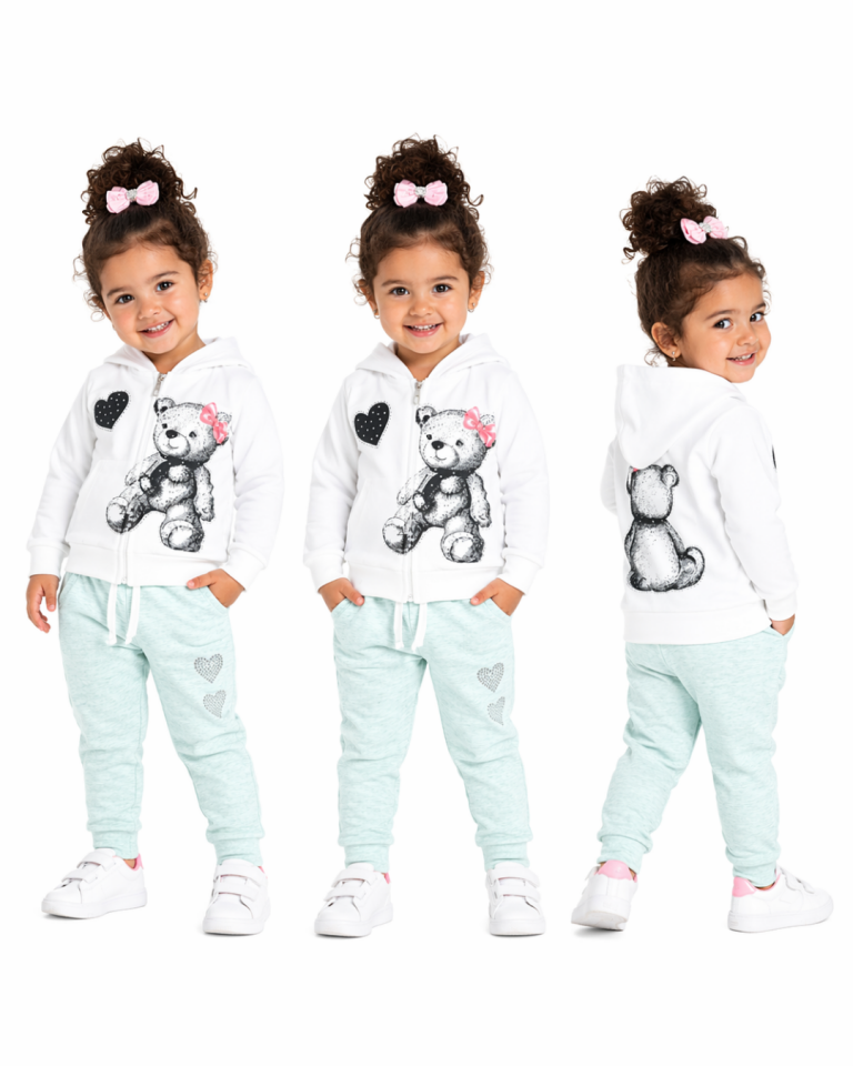 Pelops Kız Bebek Spor Eşofman Takım