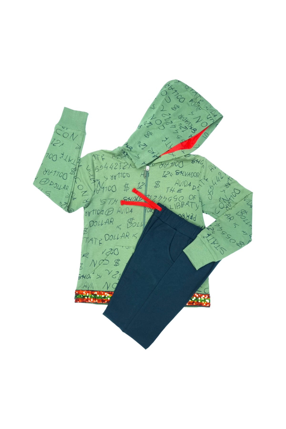 Pelops Kız Çocuk Spor Eşofman Takım