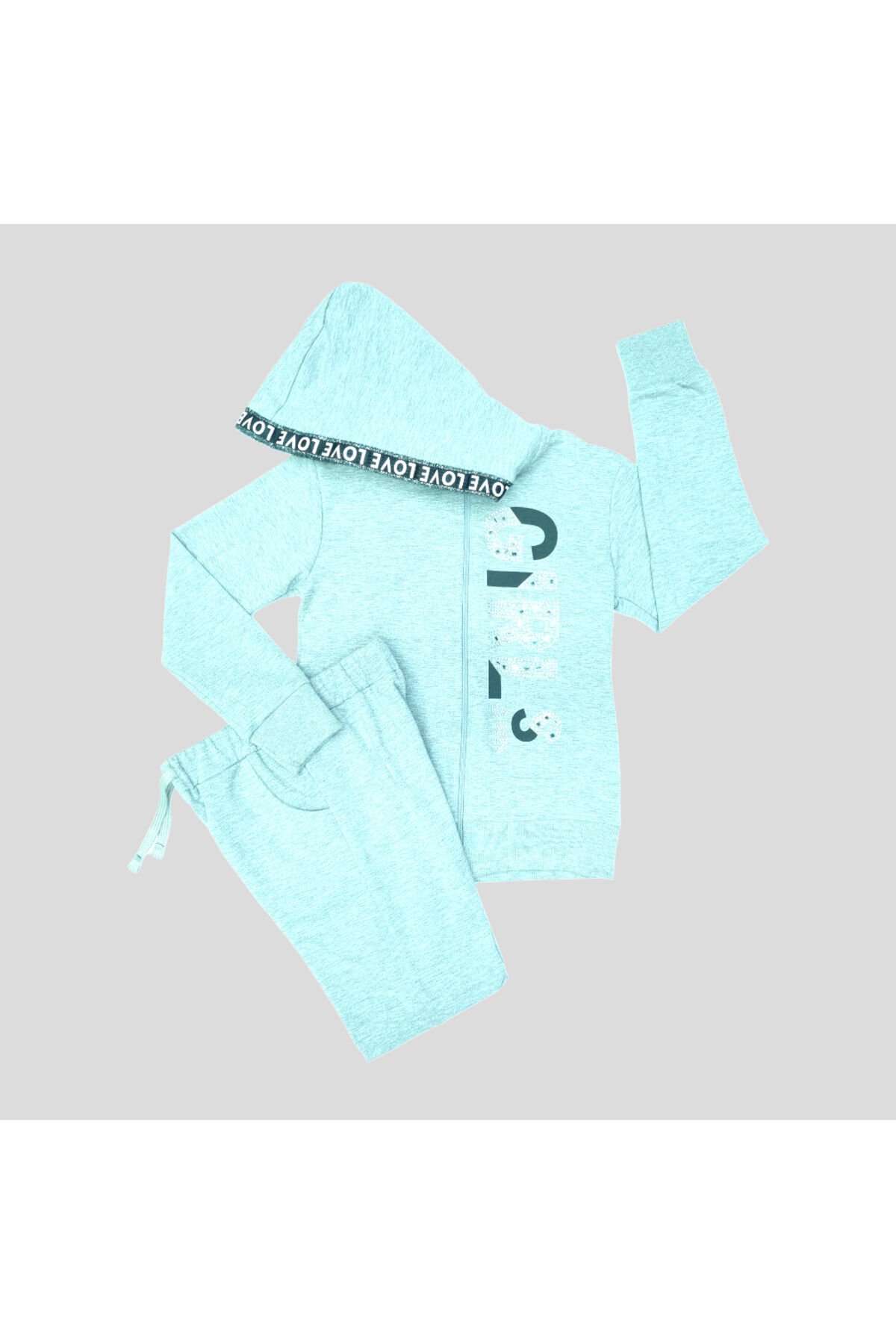 Pelops Kız Çocuk Spor Eşofman Takım