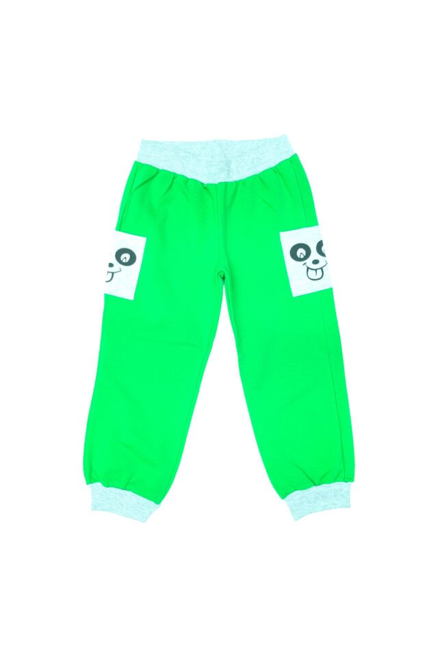 Nino Lindo Erkek Bebek Spor Eşofman Takım Yeşil - 4 Yaş