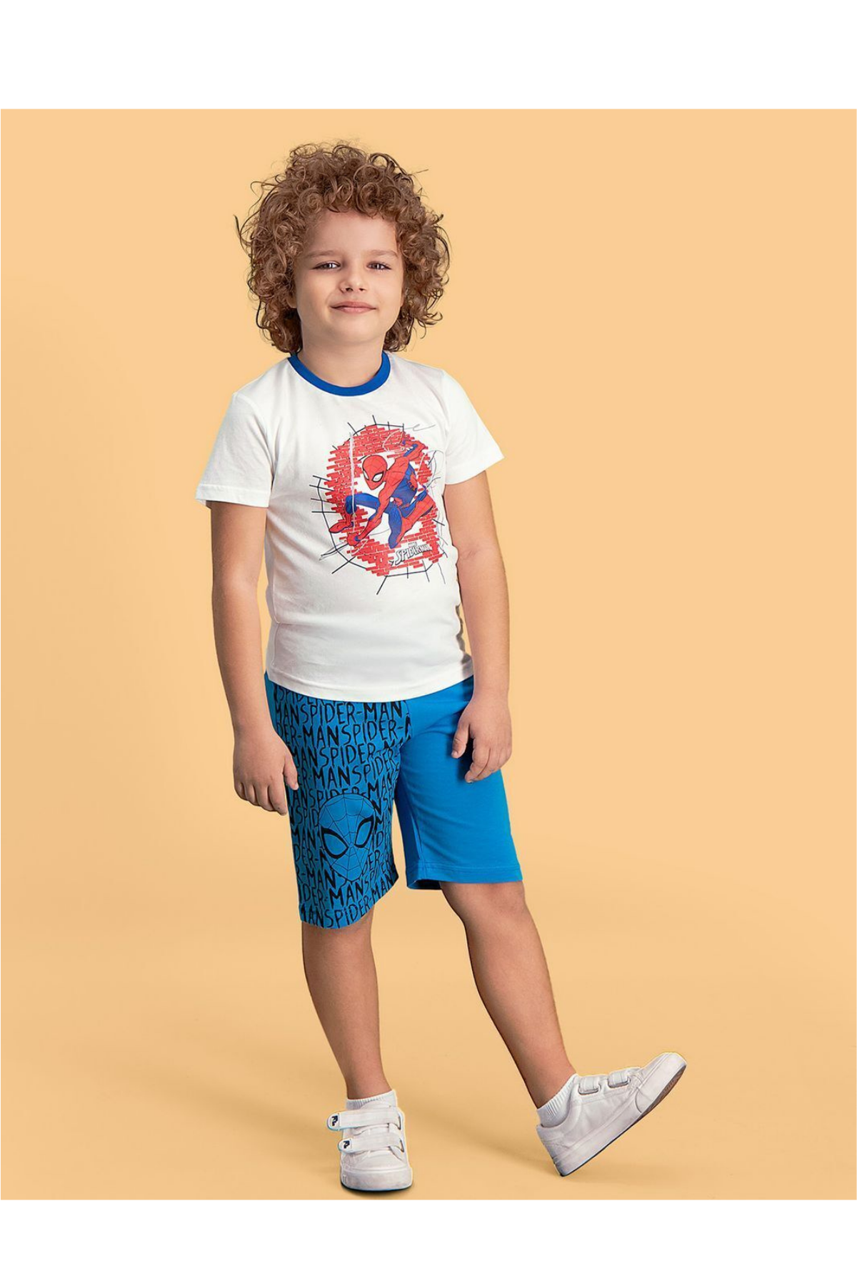WD Spider Man Şortlu Takım